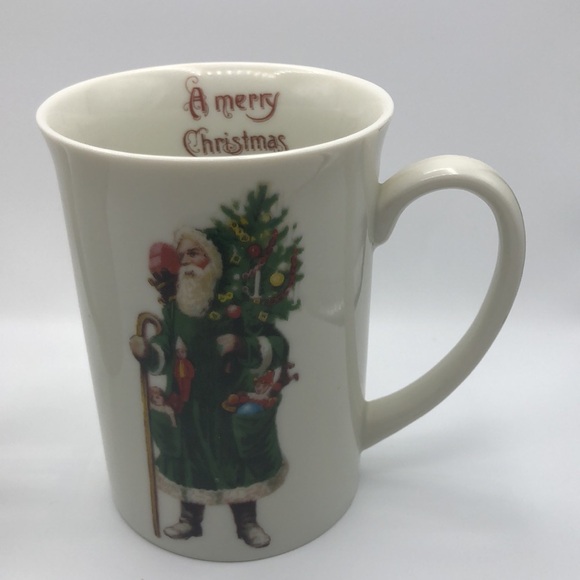 The Santa Claus Shoppe Tea Coffee Tea MULLED WINE  Cups  Set of 2. Japan - Picture 3 of 9